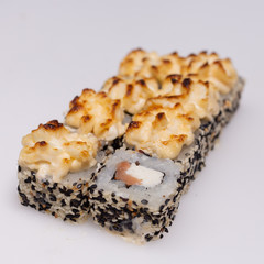 Sushi, rolls, fish, rice