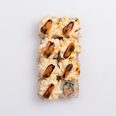 Sushi, rolls, fish, rice