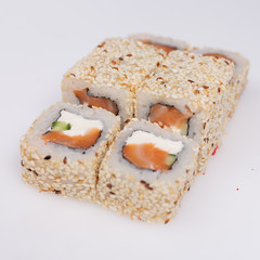 Sushi, rolls, fish, rice