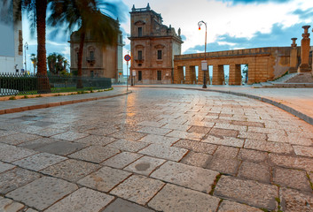 Palermo. Old city gate.