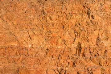 Image of red soil texture.