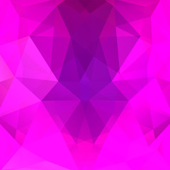 Obraz premium Background of geometric shapes. Pink mosaic pattern. Vector EPS 10. Vector illustration