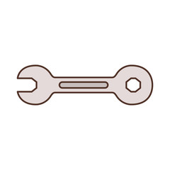 wrench tool isolated icon