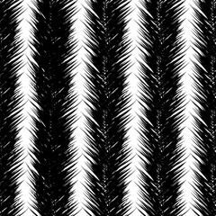 Black vector palm trees. Hand drawn seamless pattern. Summer tropical palm tree leaves seamless pattern. Abstract nature background