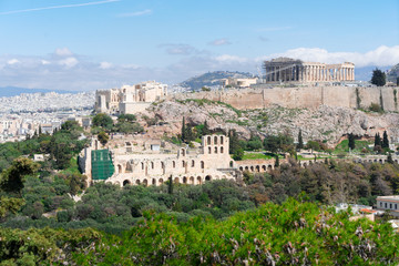 Fototapeta premium Famous skyline of Athens, Greece
