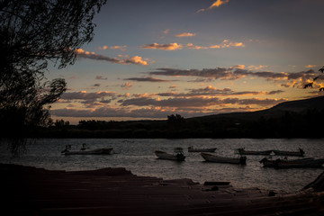 atardecer