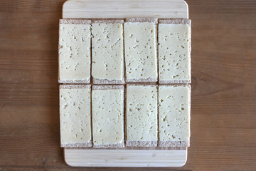 Kanapki z dietetycznym pieczywem i serem