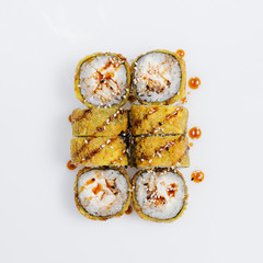 Sushi, rolls, fish, rice