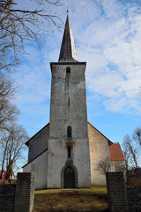 Fototapeta na wymiar St. Michael's Church in Viru-Nigula, Estonia