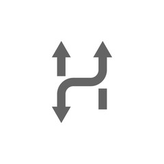 Arrow icon. Element arrow icon. Premium quality graphic design icon. Signs and symbols collection icon for websites, web design, mobile app