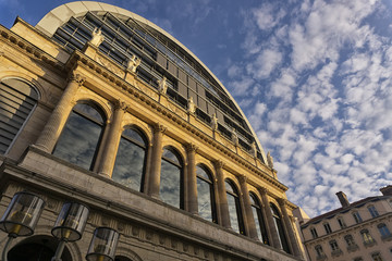 Opera at golden hour, Lyon, France
