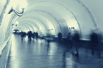 blurred background walking people crowd legs / gray background movement traffic abstract people...