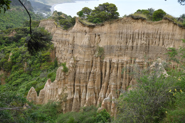 Cathedral Cliffs Neuseeland