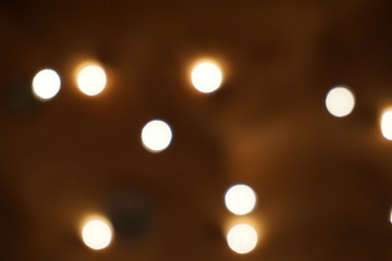 bokeh of a fairy lights