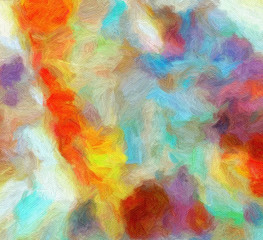 Oil pastel drawing. Abstract color background. Fine art print. Impressionism style abstraction. Modern surrealism painting. Good as wall decor poster. Stock. Surreal design. Handmade texture template.
