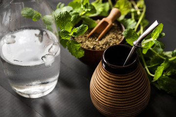 terere, frozen yerba mate drink