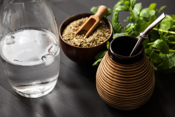 terere, frozen yerba mate drink