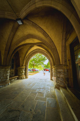 Fototapeta premium Virginia Tech campus in Blacksburg Virginia