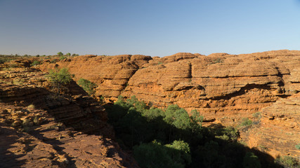 A huge King´s Canyon in Australia