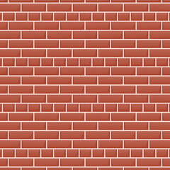 Red brick wall background