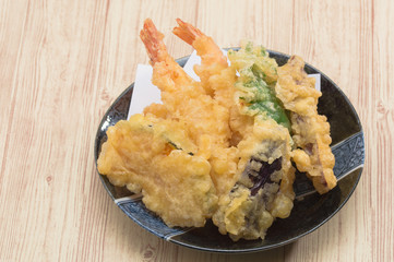 天ぷらの盛り合わせ