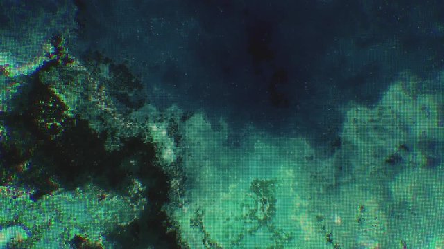 Unique Design Abstract Digital Fluid Pixel Animation