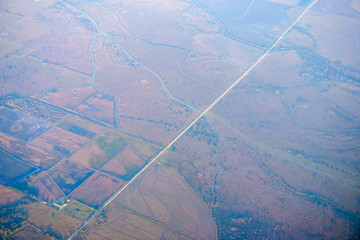 Aerial view of Houston Suburban