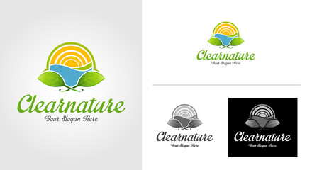 Clear Nature Logo Template