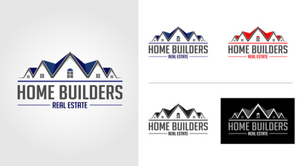 Home Builders Logo Template