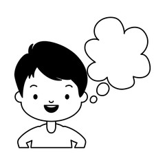 school boy speech bubble