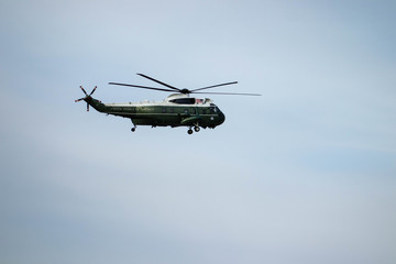 Marine Force One in flight