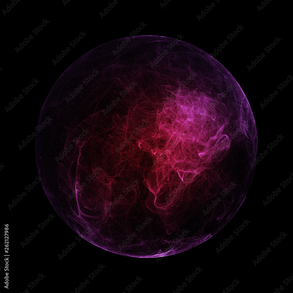 Poster abstract particle sphere, science background.virtual flow big binary data visualization. digital tec