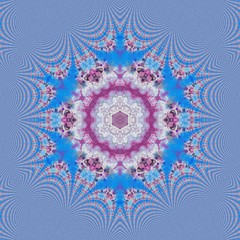 Abstract watercolor texture background. Fractal art with drawing imitation. Creative design backdrop. Colorful pattern.