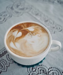 카페라떼와 카페라떼 아트 