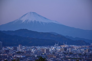 マズメ時～平成富士山。