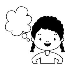 school girl speech bubble