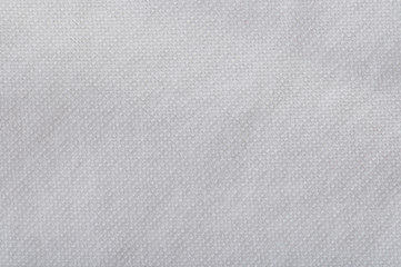 Fototapeta na wymiar texture of white cotton surface