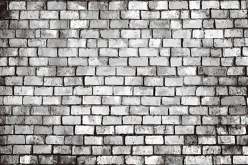 Gray brick wall background