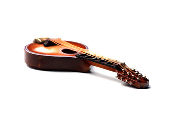 Mandolin isolated on white background
