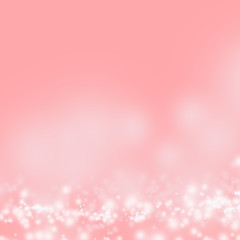 pink bokeh abstract light blurred wallpaper background.