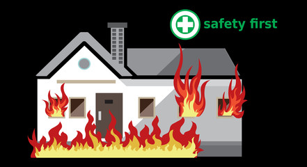 House On Fire, safety first