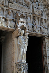 Detalles de la Catedral de Notre Dame