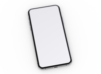 phone 3d illustration mockup smartphone