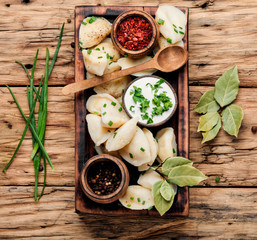 Ukrainian potato dumplings