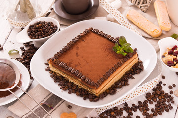 Tiramisu cake.