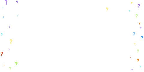 Question marks Quiz doubt survey faq public poll.