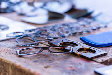 Naklejka premium the optician, a great eyewear, cnc and eyewear, eyeglasses