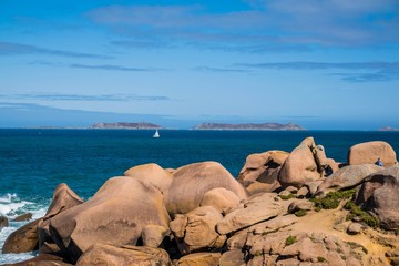Ploumanac'h, Côtes-d'Armor, Bretagne, France.