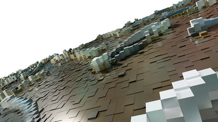 3D W&uuml;rfel Hintergrund Grafik