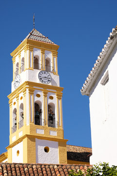 Marbella Old Town Church Bell Tower